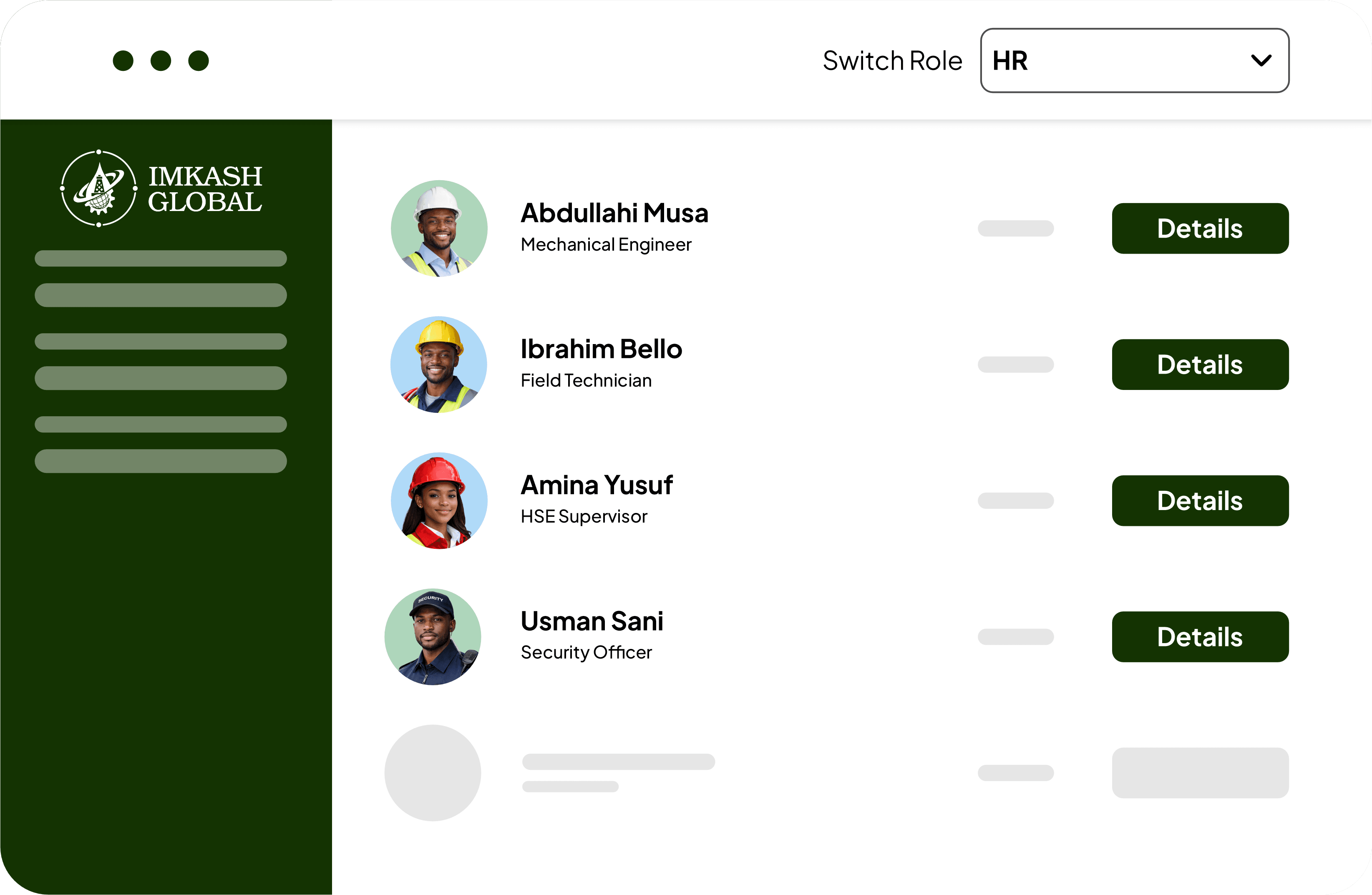 IMKASH Requisition Management workflow